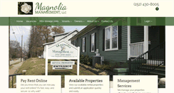 Desktop Screenshot of magnolia-management.com
