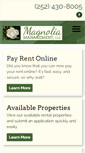 Mobile Screenshot of magnolia-management.com
